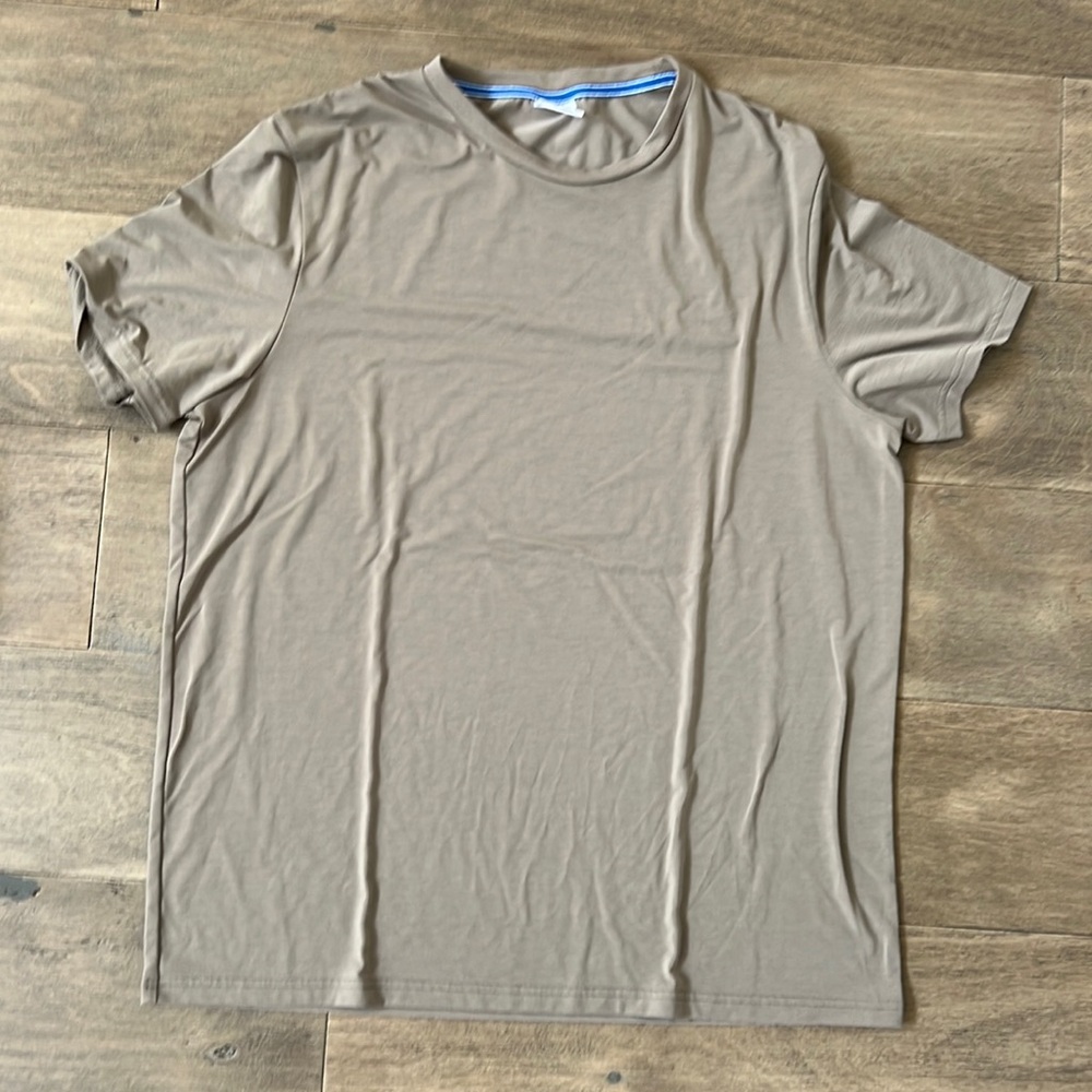 Outdoor voices light brown men’s tshirt